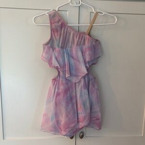 Revolution Pink and Purple Kids Dance Costume